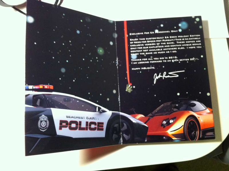 Illustration for article titled A Glimpse at EA's Employee-Only Version of Need for Speed: Hot Pursuit
